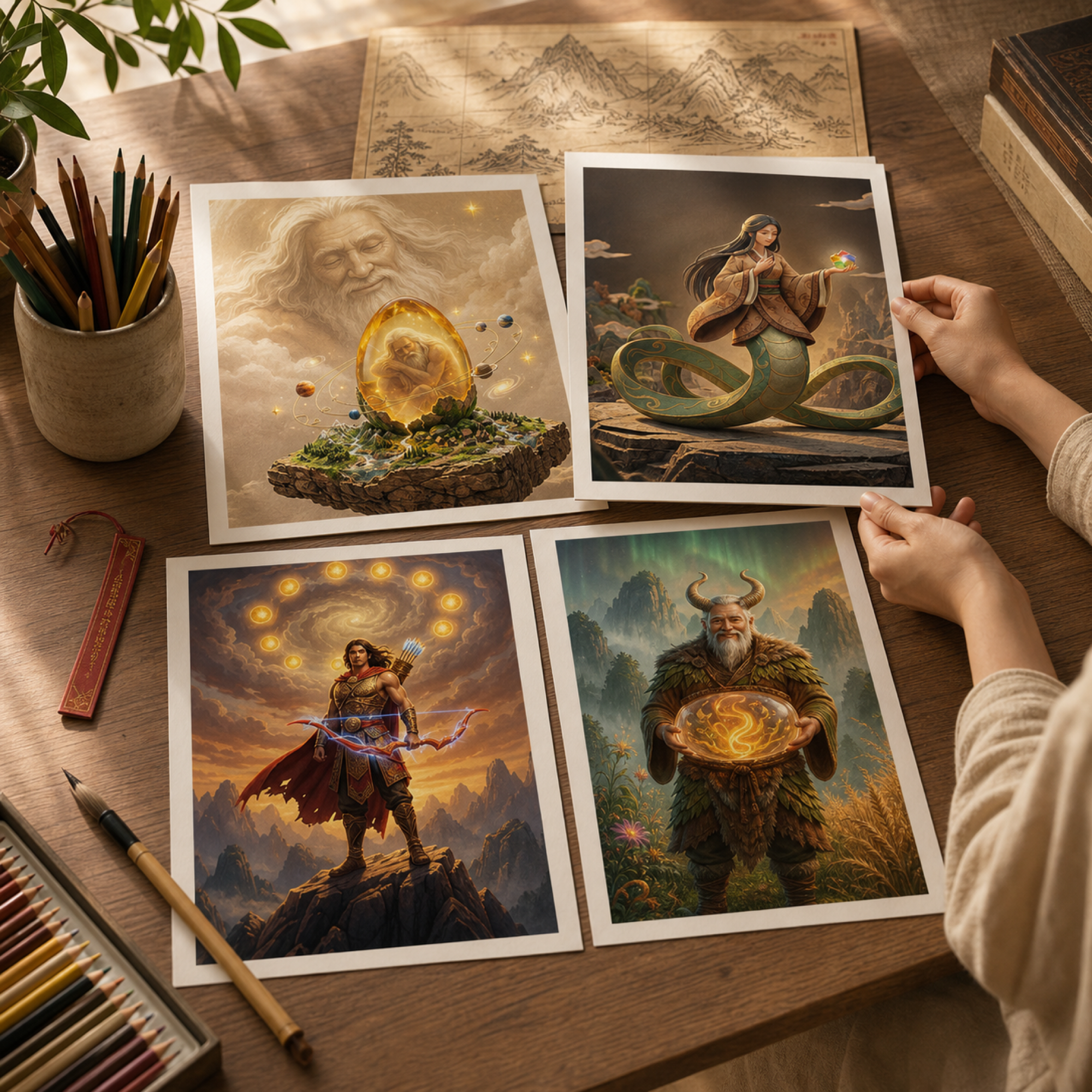Chinese mythology starter bundle classroom and homeschool use
