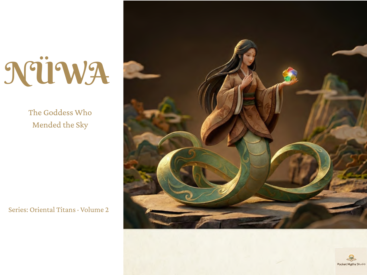 Nuwa Mends the Sky printable storybook preview