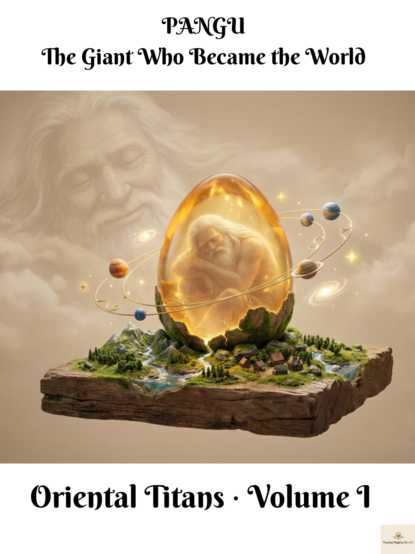 Pangu Creates the World printable storybook preview